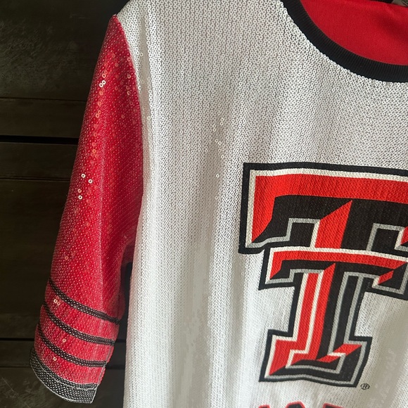 Texas Tech Gameday Couture sequin jersey dress